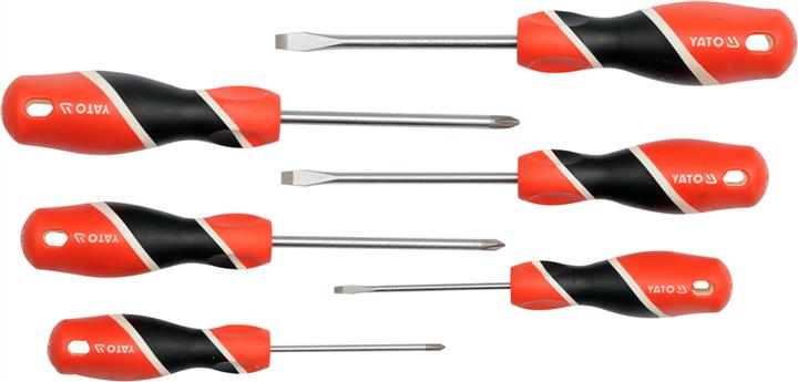 Yato YT-25965 A set of 6 screwdrivers. YT25965