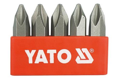Yato YT-2810 Screwdriver bit set ph2 x 5 pcs YT2810