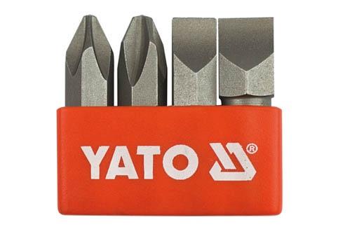 Yato YT-2812 Screwdriver bit set ph2, ph3, 8 mm, 10 mm YT2812