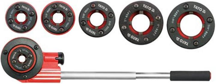 YT2900 Yato Ratchet die stock 7 pcs