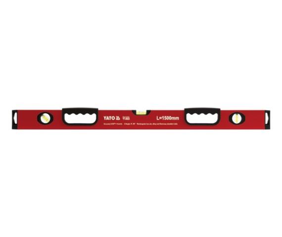 YT3026 Yato Aluminium level, 2 holders 1500 mm