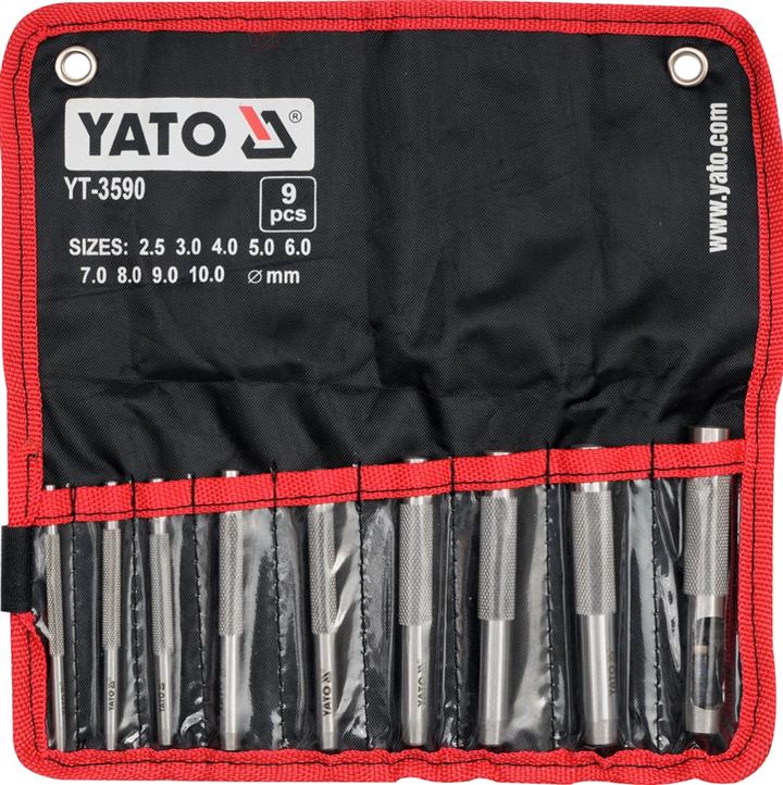 Yato YT-3590 Punch set 9 pcs YT3590