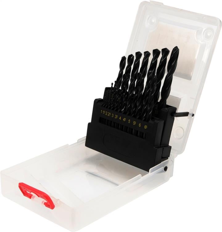 YT4462 Yato Twist drill set hss, 1-10 mm, 19 pcs