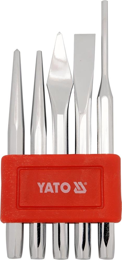 Yato YT-4695 Set of chisels, cores and punches 5pcs YT4695