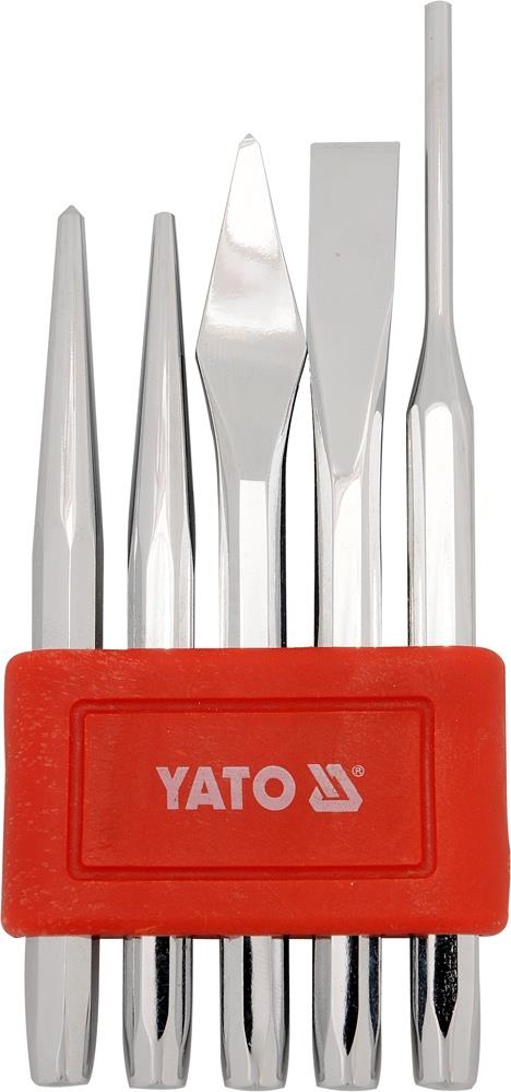 YT4695 Yato Set of chisels, cores and punches 5pcs