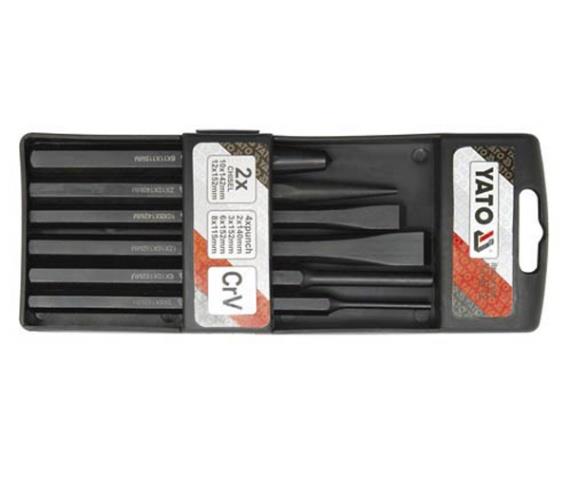 Yato YT-4712 Chisels, cores and punches in a set of 6 pcs YT4712