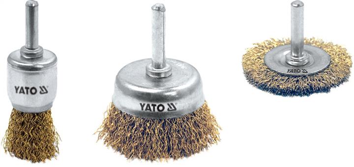 Yato YT-4755 Cup brush with shaft set YT4755