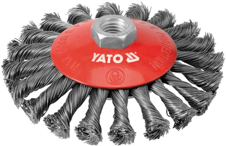 Yato YT-4764 Circular brush, twist inox wire YT4764