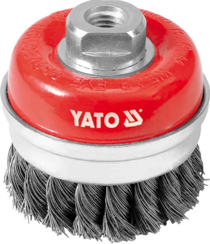 Yato YT-4768 Cup brush, twist inox wire YT4768