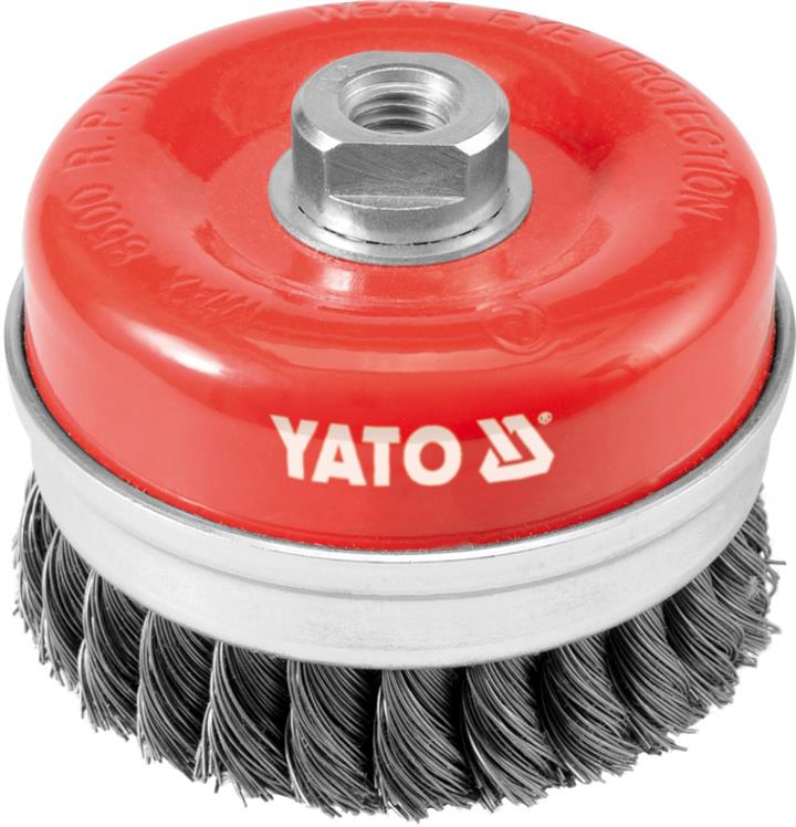 Yato YT-4769 Cup brush, twist steel wire YT4769