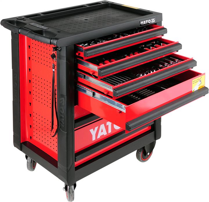 Yato YT-5530 Tool trolley 177 items, 6 drawers, 958x766x465 mm YT5530