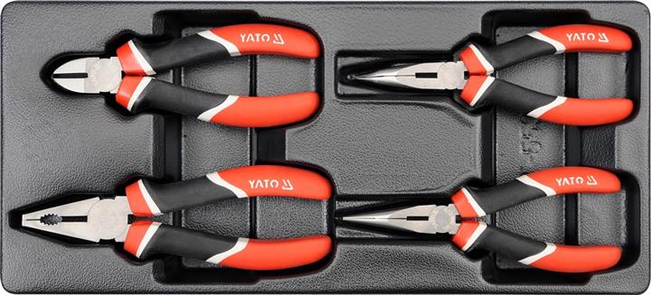 Yato YT-5534 Set with pliers for service trolley 4 pcs YT5534