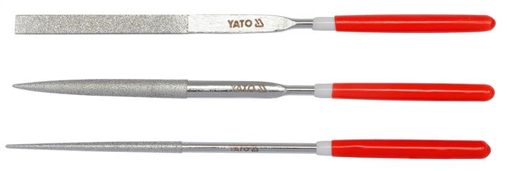 Yato YT-6143 Set of diamond files 140 mm, 3 pcs YT6143