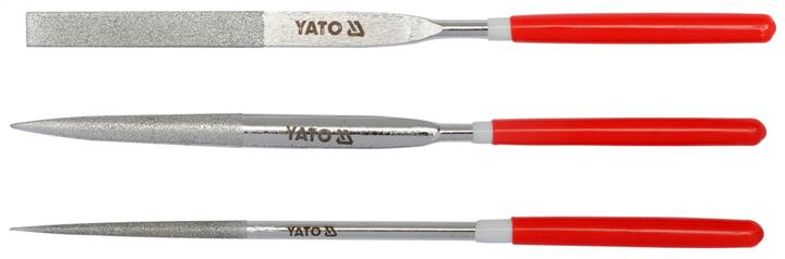 Yato YT-6150 Set of diamond files 4x160x50mm 3pcs YT6150