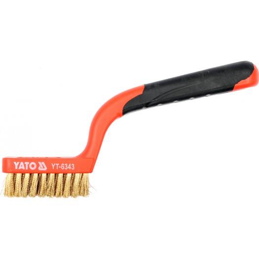Yato YT-6343 Wire brush with plastic handle YT6343