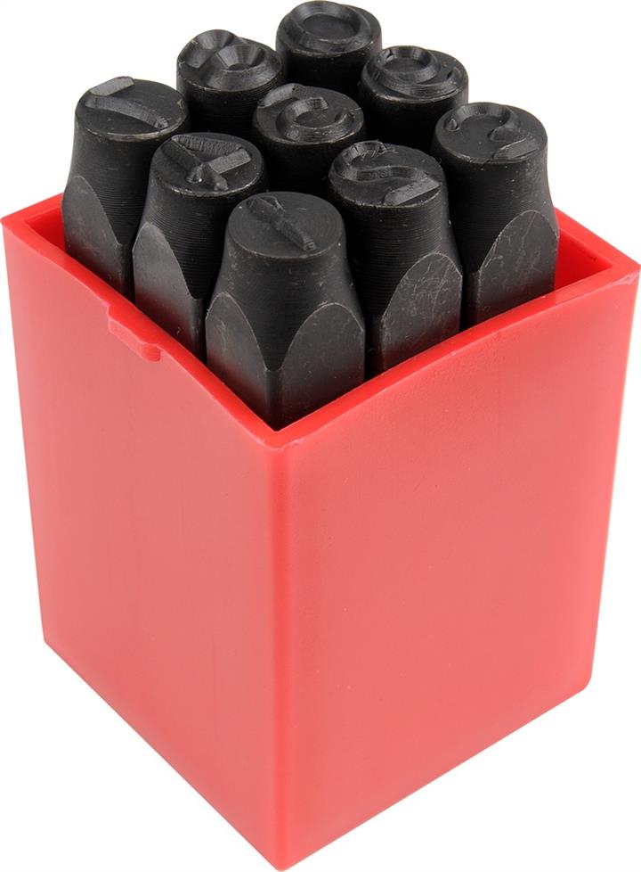 YT6855 Yato Number stamp 8 mm, 9 pcs