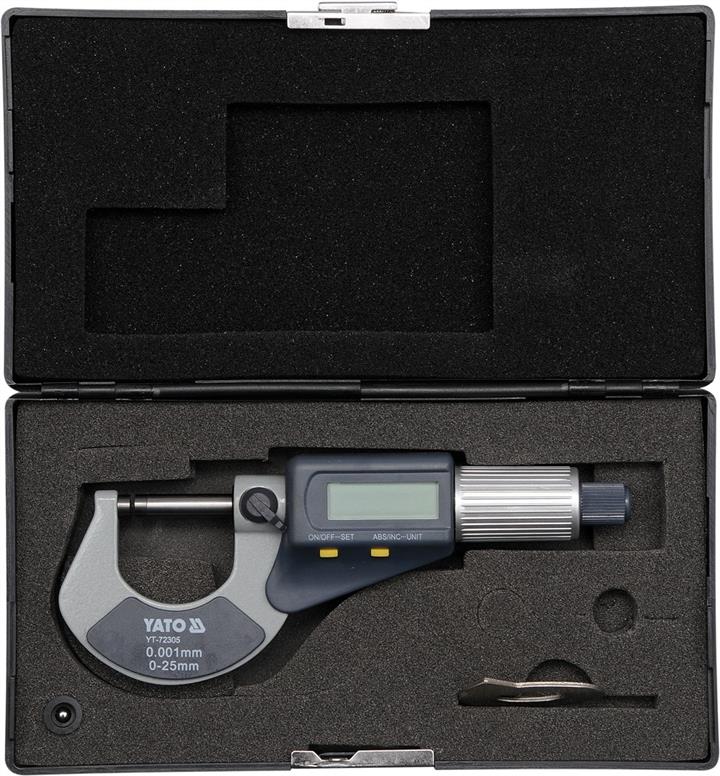 Yato YT-72305 Digital outside micrometer 0-25mm YT72305