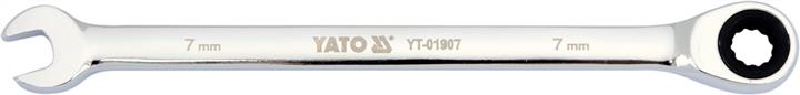 Yato YT-01907 Combination ratchet wrench 7mm YT01907