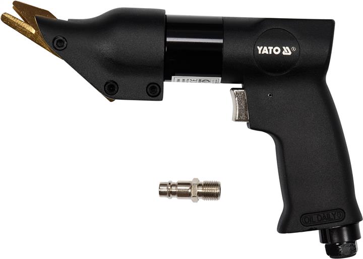 Yato YT-09944 Pneumatic shears for metal, angled, 0.63 MPa, 141 l/min YT09944