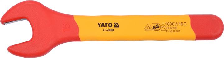 Yato YT-20960 Dielectric open-end wrench 16 mm YT20960