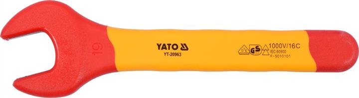 Yato YT-20963 Dielectric open-end wrench 19 mm YT20963
