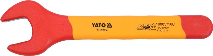 Yato YT-20964 Open-end wrench, insulated housing up to 1000 V. 21 mm YT20964