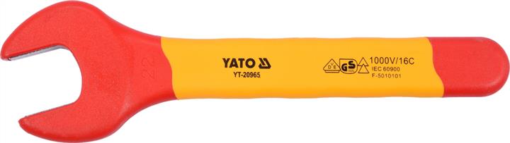 Yato YT-20965 Dielectric open-end wrench 22 mm YT20965