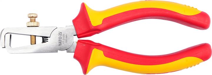 Yato YT-21160 Wire stripping pliers, insulated 160mm YT21160