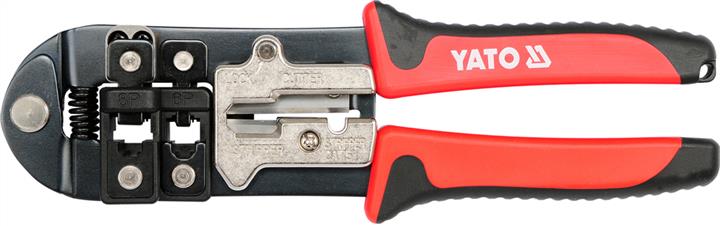 Yato YT-22422 Crimping and wire stripping pliers, RJ11, RJ12, RJ45 YT22422