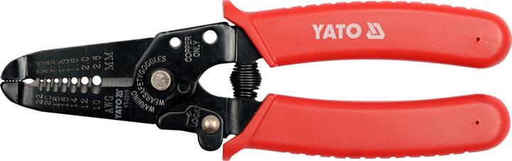 Yato YT-2319 Crimping pliers for insulation stripping 160mm YT2319