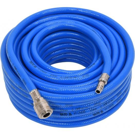 Yato YT-24225 Reinforced polyurethane pneumatic hose with fittings 10 mm x 20 m YT24225