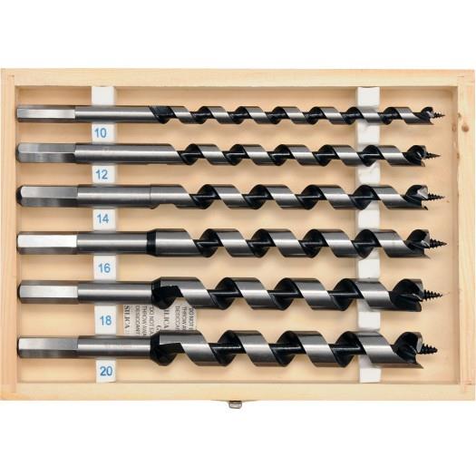 YT3298 Yato A set of twist drills for wood 10-20 x 230 mm, 6 pcs