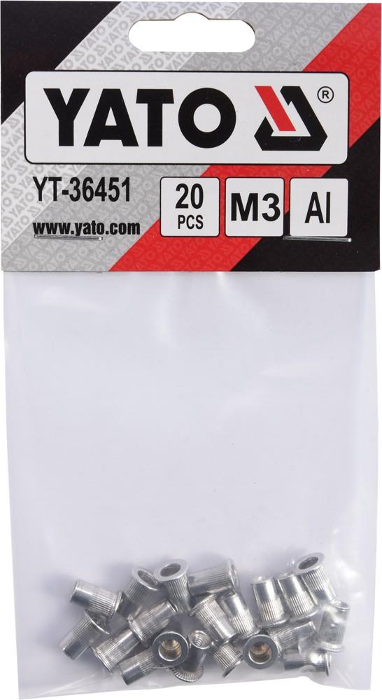 YT36451 Yato Assortment, blind rivets