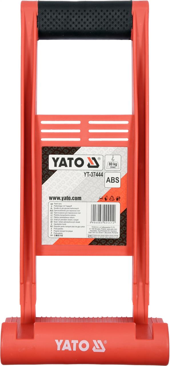 YT37444 Yato Carrying handle for drywall boards, 375 mm