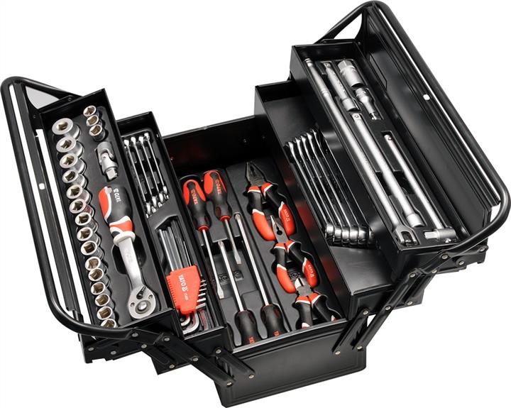 Yato YT-3895 Tool box with tools 62pcs YT3895