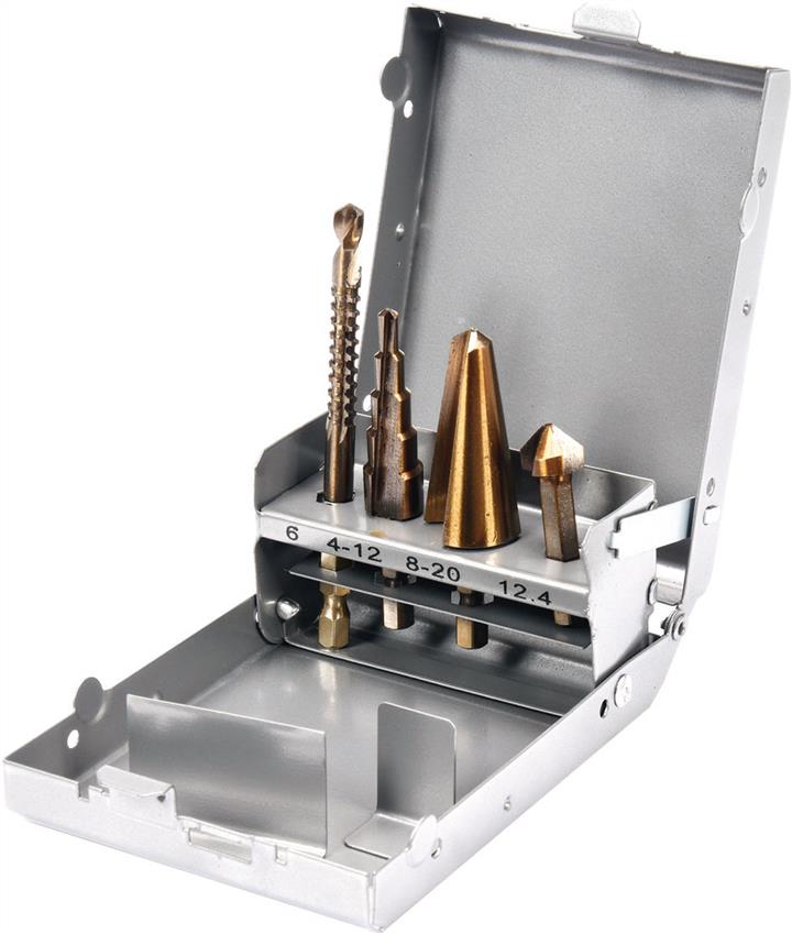 Yato YT-44705 Universal drill bit set with hex holder, 4 pcs YT44705