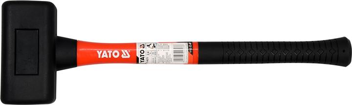 YT46270 Yato Hammer without inertia with a rubber butt, 140x75x75 mm, 2.4 kg
