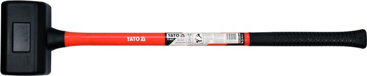 Yato YT-46273 Hammer without inertia with a rubber butt, 180x110x110 mm, 5.5 kg YT46273