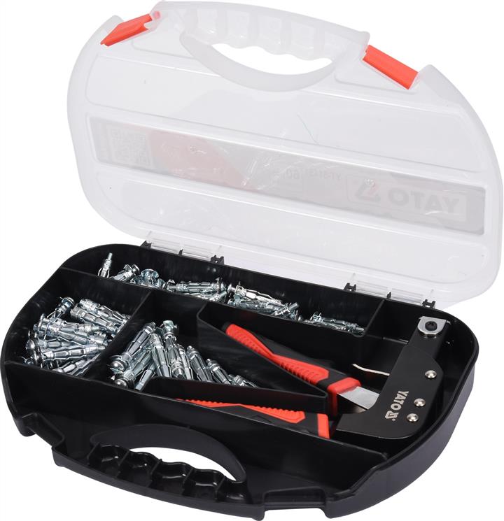 Yato YT-51451 Kit - molly pin crimper with 60 pins YT51451