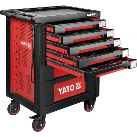 Yato YT-55292 Tool trolley 189 items, 7 drawers, 958x766x465 mm YT55292