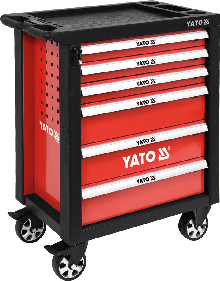 Yato YT-55299 Service trolley on wheels with drawers, 6 drawers, 975x 765x 465 mm YT55299