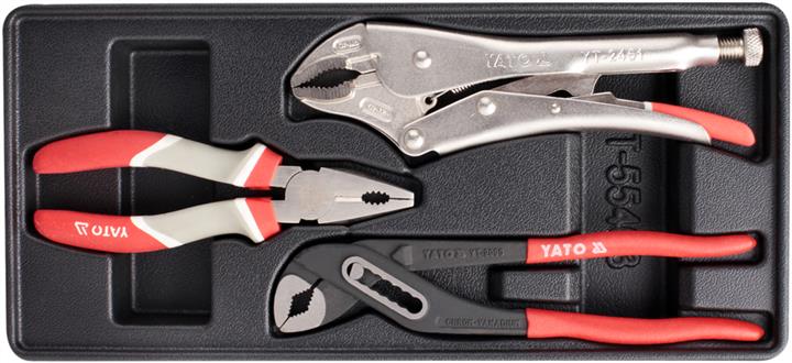Yato YT-55463 Drawer insert with pliers and pliers 3pcs YT55463