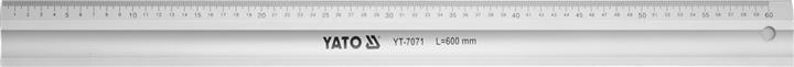 Yato YT-7071 Aluminium ruler,600mm YT7071
