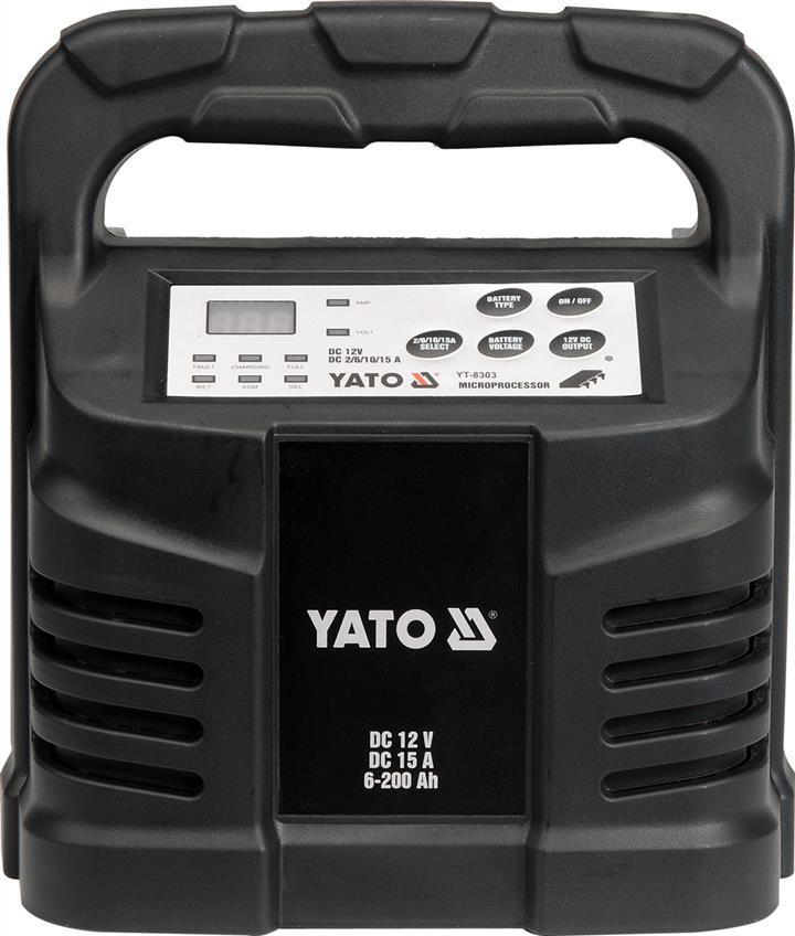 Yato YT-8303 Digital battery charger 12v 15a 6-200ah YT8303