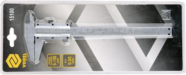 Mechanical caliper 0.05mm, 150mm Vorel 15100