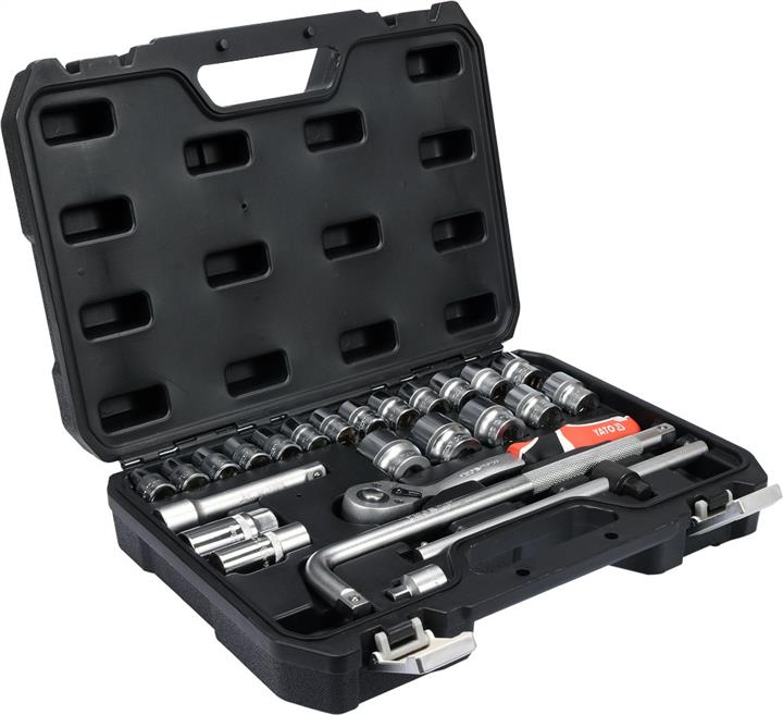 Tool kit 25 pr: 1/2, 6 gr Yato YT-38741