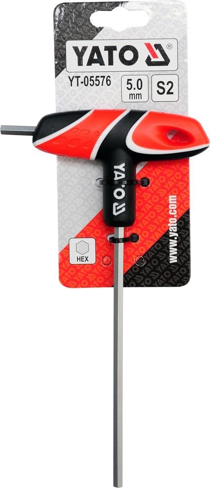 T-handle hex key 5mm Yato YT-05576