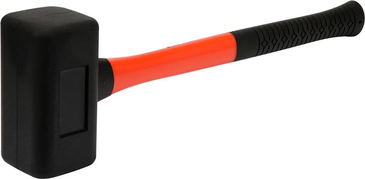 Hammer without inertia with a rubber butt, 140x75x75 mm, 2.4 kg Yato YT-46270