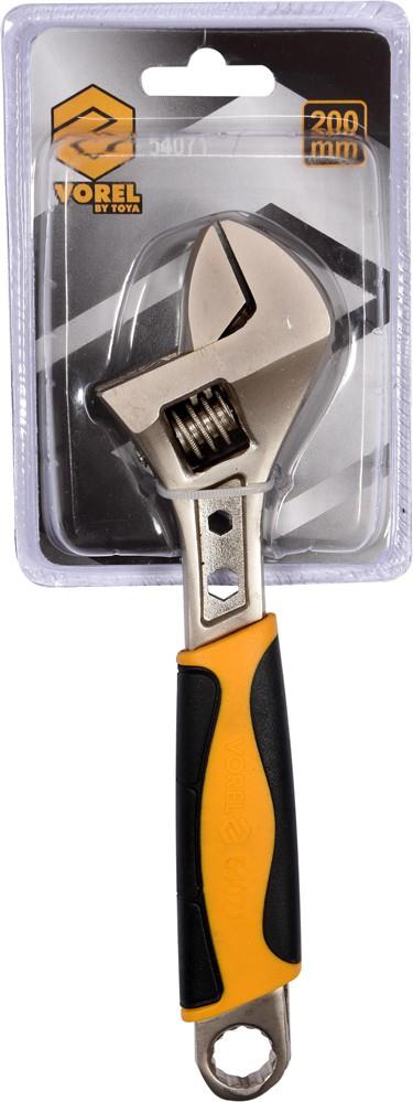 Adjustable wrench, 200mm Vorel 54071