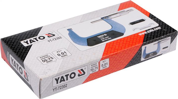 Mechanical micrometer 50-75mm Yato YT-72302